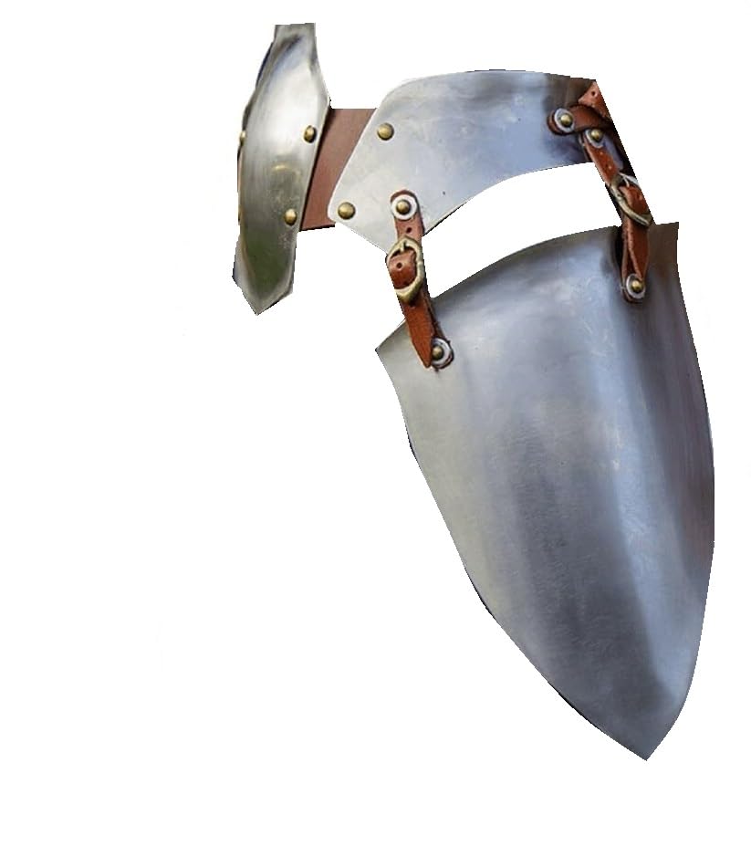 SX NAUTICAL INSTRUMENTS Medieval Armor Sca Larp Tasset Belt – Epic Dark (Silver)