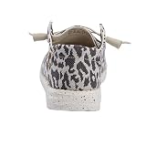 Hey Dude Dziewczyna Wendy Youth MOC Toe Shoes, Tkane gepard szary, 36 EU