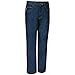 Red Kap Men's Relaxed Fit Jean, Prewashed Indigo, 54x34