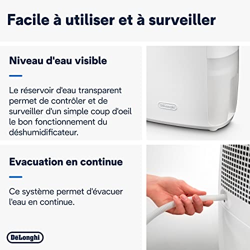 DELONGHI Déshumidificateur DEXD214F - vue 9
