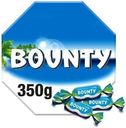 Bounty Milk Chocolate & Coconut Gift Box 350g – Luxury Chocolate Assortment for CHRISTMAS