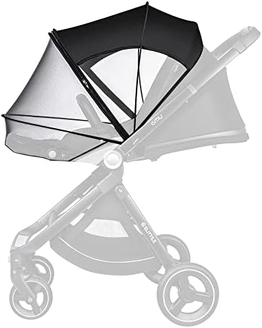 Insect Netting Only for ELITTLE EMU Baby Stroller, Mosquito Net Zipper Design Great Accessories for Baby Stroller, Easy to Install and Portable, Breathable Mesh Net, Easy Use for Strollers