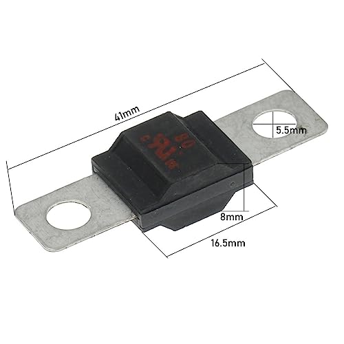 Fusible fourche fixe 40A ANS pour protection électrique de batterie auto et camping-car