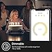 Kasa Smart Light Bulb KL110, LED Wi-Fi smart bulb works with Alexa and Google Home, A19 Dimmable, 2.4Ghz, No Hub Required, 800LM Soft White (2700K), 9W (60W Equivalent)