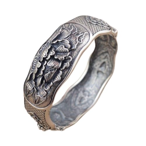Bracelet argent S925 vintage : le raffinement classique chinois au quotidien