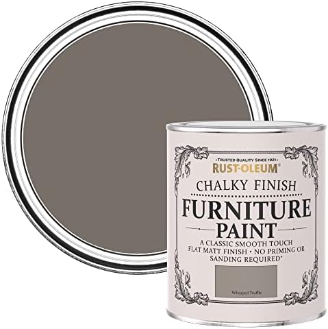 Rust-Oleum AMZ0012 Chalky Finish Furniture Paint - Antique White - 750ml