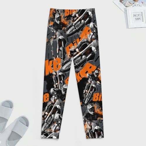 Dirt Bike Mountain Motorcycle Men's Pajama Bottoms Sleep Lounge Soft Comfy Pants Sleepwear4