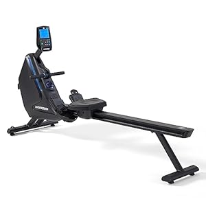 Horizon Fitness Rudergerät Oxford 6 mit präziser und leiser Widerstandseinstellung durch Wirbelstrombremse