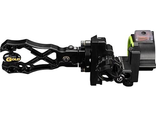 Black Gold Pro Dual Track 2-Pin .019 Vertical Pro X Base Sight (Right Hand) #TOP2