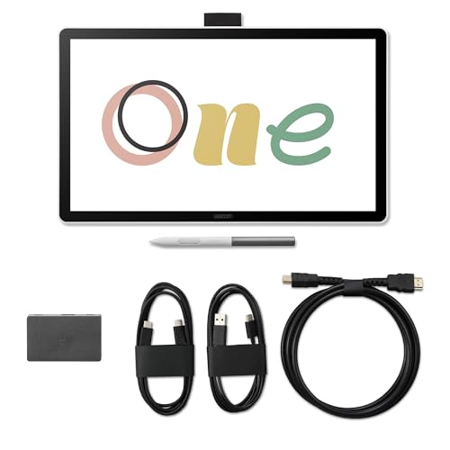 Wacom One 14 Drawing Tablet with Screen AMD Wacom Converter Kit (Power Adaptor Sold Separately)