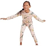 Petit Bateau Mädchen A054O Pyjamaset, Saline/Multico, 6 ans