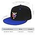 Philippines Filipino Sun and Stars Flag Baseball Hat Unisex Kids Adjustable Fashion Hip Hop Flat Bill Hat Blue
