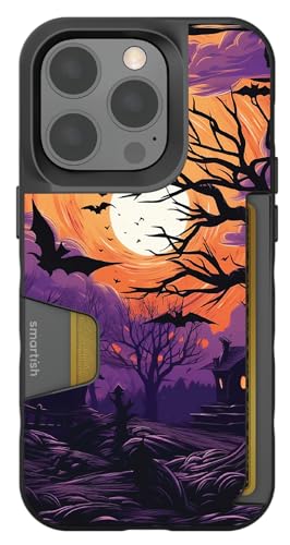 Smartish - This is Halloween - iPhone 14 Pro Wallet Case - Wallet Slayer Vol 1 [Slim + Protective] Drop Tested Hidden Credit Card Holder - Fits Apple iPhone 14 Pro