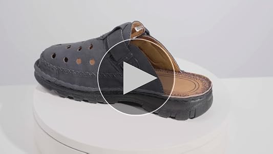 Zoccoli SOUTH BE Uomo - In Pelle Scamosciata, Comodi E Traspiranti, Per Casa E Esterno - Foto 11