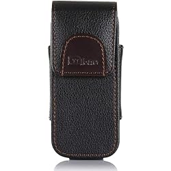TTfone Premium Holster Case Impact Resistant with belt clip Big Button Mobile Phones (TTCX9 Titan TT950)
