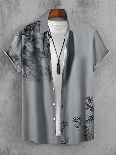 Image of Funky Printed Shirt for Men Half Sleeves