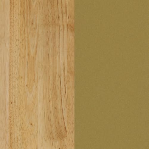 Image of Nathan James Jasper Mid Century Modern 3-Drawer Dresser with Solid Wood Frame, Fluted Dresser for Nursery or Small Drawer for Bedroom, Warm Pine