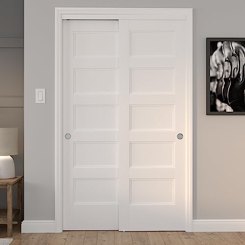 Image of Richelieu | Onward 48-in Bypass Sliding 2 Door Track and Hardware Kit, Zinc