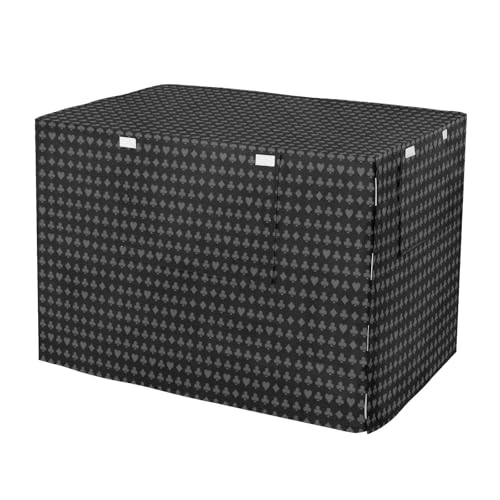 Housse de cage pour chien en polyester 600D gris foncé taille L pour jardin et extérieur - 3
