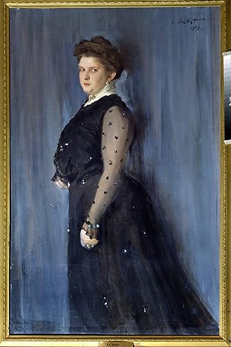 Lienzo decorativo premium Retrato de Spwallison por Leon Bakst con acabado artístico texturizado