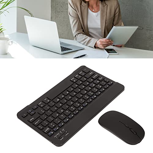 Clavier souris sans fil rechargeable pour éliminer le bruit et les piles - 5