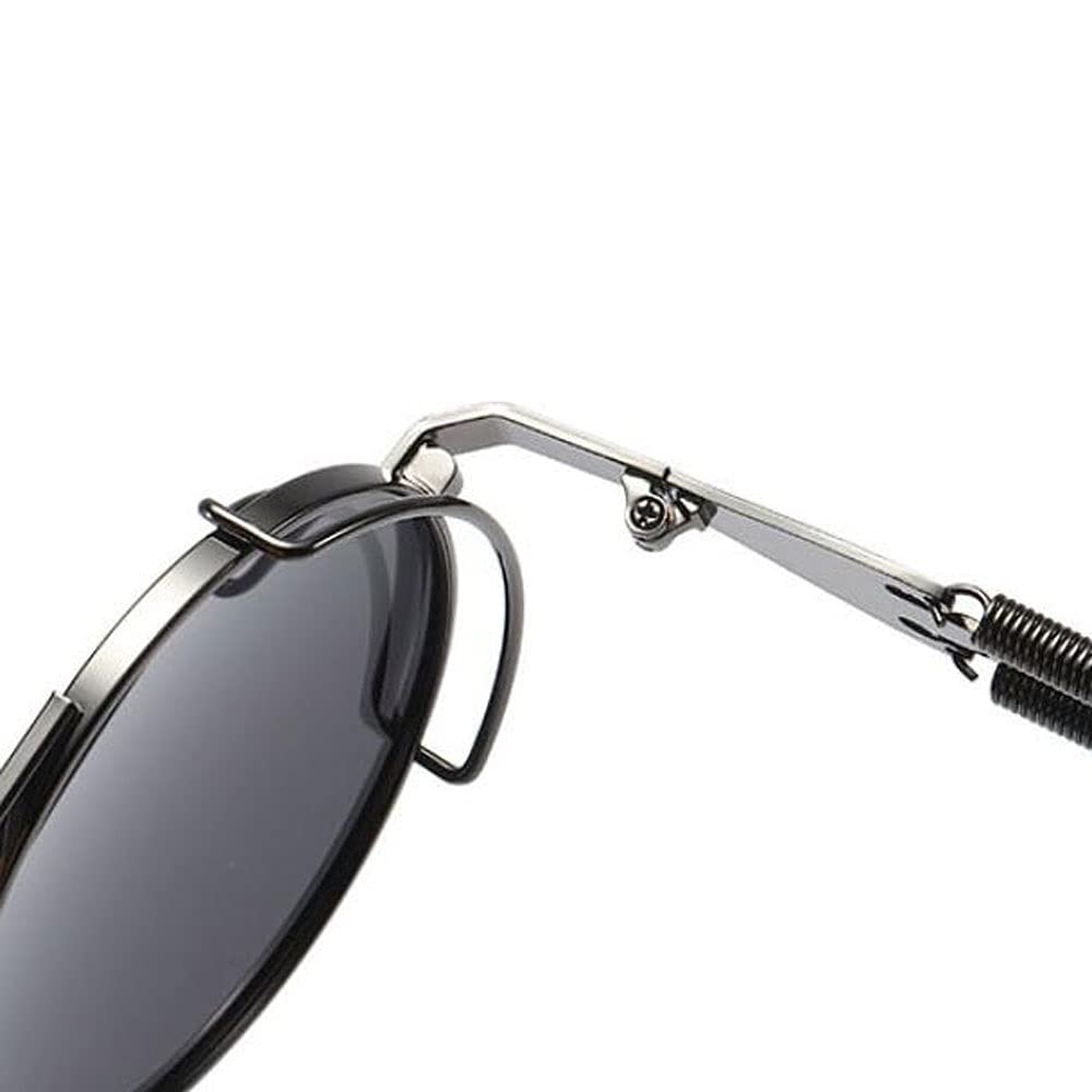 Okulary przeciwsłoneczne kobiety, okrągłe okulary przeciwsłoneczne kobiety retro metalowe okulary przeciwsłoneczne