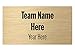 Fantasy Football Plaque with Customizable Plates - Perpetual League Trophy Personalized with Add on Plates - FFL Award for Winner - Customize Now! (Single Plate Only - Small Plate)