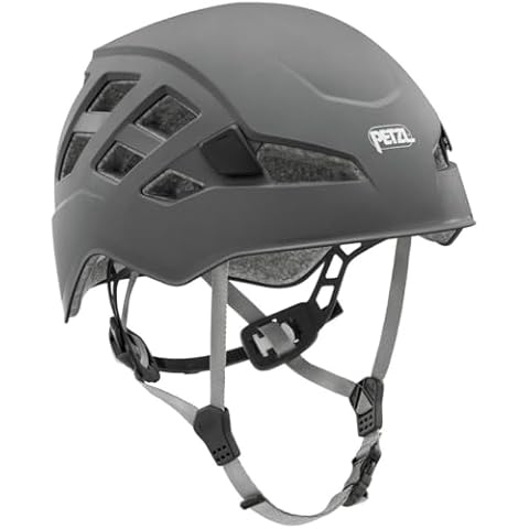 PETZL Boreo Climbing Helmet in Grey Cover