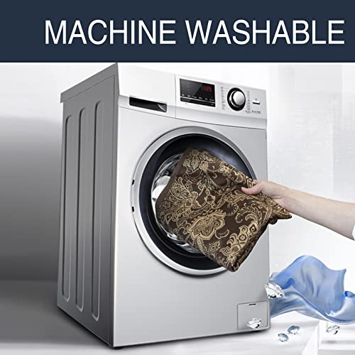 Deluxe Recliner Chair Covers Non Slip Waterproof Large Recliner Covers For Leather Recliner,Electric Reclining Chair Covers For Living Room Dog Sofa Recliner Cover Furniture Protective Cover (Brown) #TOP6