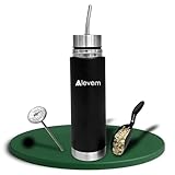 Mate Listo Argentino 750ML Todo en Uno | Mate Autocebante Argentino de Acero Inoxidable para Tomar en Cualquier Sitio Mates Argentinos o Terere | Automate Argentino compuesto por Termo Mate y Bombilla
