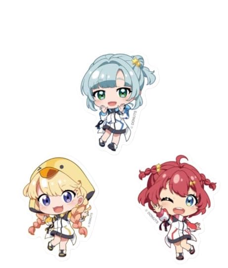 Amazon.co.jp: 3点 ナナシス Asterline ステッカー 奈々星アイ 一ノ瀬