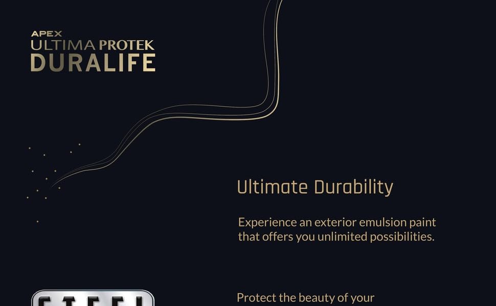 Image of Asian Paint Apex Ultima Protek Duralife Exterior Wall Paint Premium Exterior Emulsion - Premium Weather Protection | Dust Resistant, Anti-Algal | 20 Liter (White)