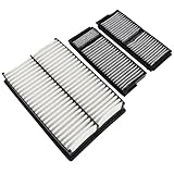 Engine & Cabin Air Filter Fit for 2004-2009 Mazda 3 L4 2.0L 2.3L, 2006-2010 Mazda 5 L4 2.3L,
