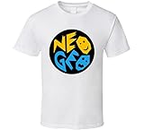 Neo Geo Retro Video Game T Shirt XL White