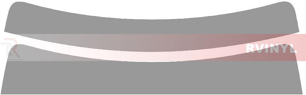 Rvinyl Window Tint Kit Compatible with Kia Soul 2014-2019 - Windshield Strip Visor - 50%