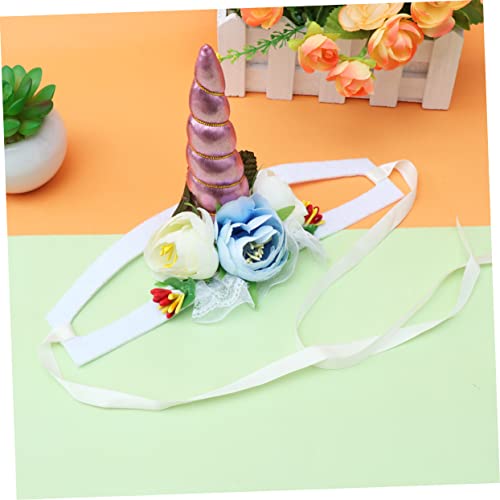 BESPORTBLE chapéu de gato acessórios de cabelo trançado chapéu de praia tecido chapéu de unicórnio p
