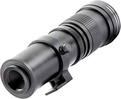 Ultimaxx 420-800mm (w/Converter 840-1600mm) f/8.3-16 HD Manual Telephoto Zoom T-Mount Lens Kit for Canon EOS 9000D 800D 760D 750D 700D 1300D 1200D T100, 4000D, 3000D, 2000D, 1500D DSLR Cameras by Ultimaxx - Used condition - Image 4