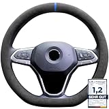 ✅ 𝗙Ü𝗥 𝗦𝗣𝗢𝗥𝗧𝗟𝗘𝗡𝗞𝗥Ä𝗗𝗘𝗥 𝗜𝗡 𝗗-𝗙𝗢𝗥𝗠 - Kompatibel mit VW Golf GTI, VW Polo GTI und viele weitere! Für D-Form Lenkräder bzw. Sportlenkräder mit einem Durchmesser von 36-38 cm!