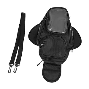 HEALEEP Tankrucksack Motorrad Tanktasche mit transparentem Fach