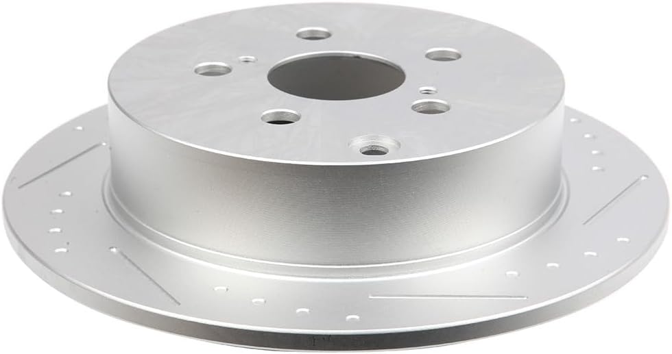 SCITOO 4pcs Disc Brake Rotors Kits 31269 Rear Rotors & 31270 Front Rotors Fit For Pontiac For Vibe 2003-2006,For Scion For tC 2005-2010,For Toyota For Celica 2000-2005,For Corolla 2005-2006