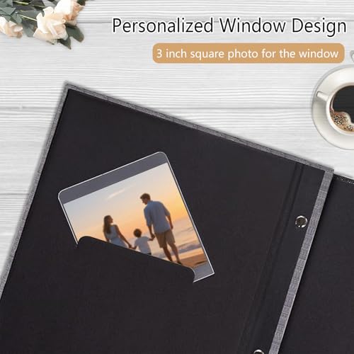 Finksy Small Photo Album 4x6 300 Photos Linen Cover Picture Photo Book for Family Wedding Anniversary Baby Vacation by Finksy - Used condition - CA$22.19