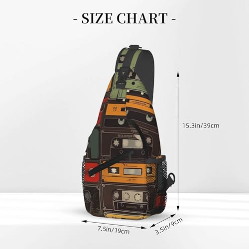 Mochila Pequeña Tipo Sling Para Senderismo Unisex miniatura 3