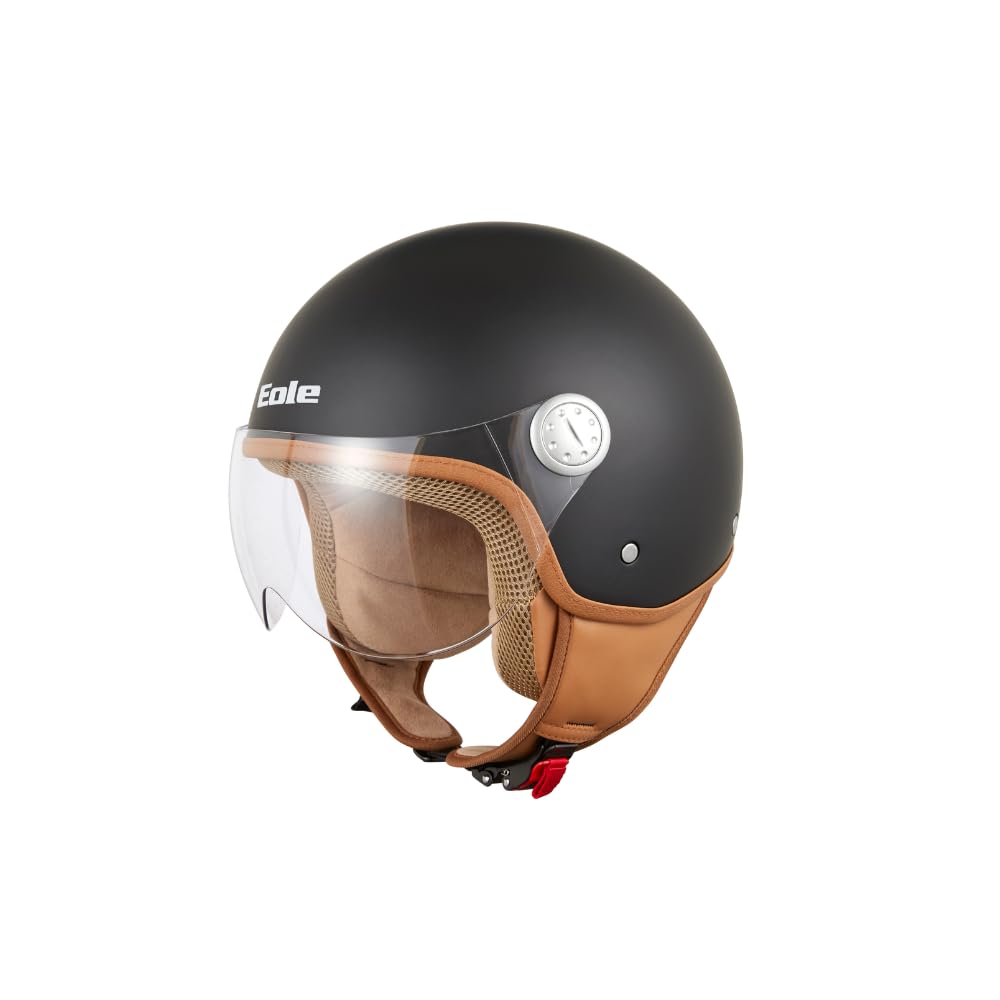 EOLE Casque Jet ROAD Noir mat