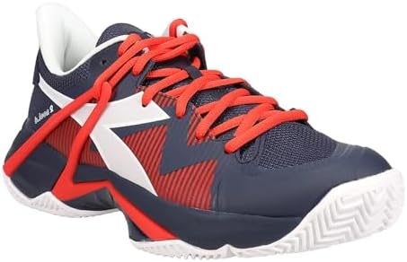 Diadora Tênis masculino B.Icon 2 Clay Corsair azul e branco