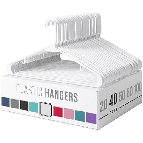 NEATERIZE Plastic Clothes Hangers Cover