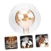 Gadpiparty Frosted Ball Lampshade Chandelier Shades for Bedroom Decor Lampshade for Pendant Lights Easy Install No Tool Required