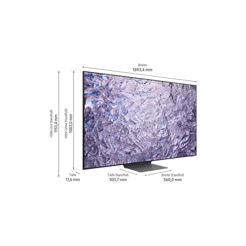 Samsung Neo QLED QN800C 85 Zoll Fernseher im Vergleich