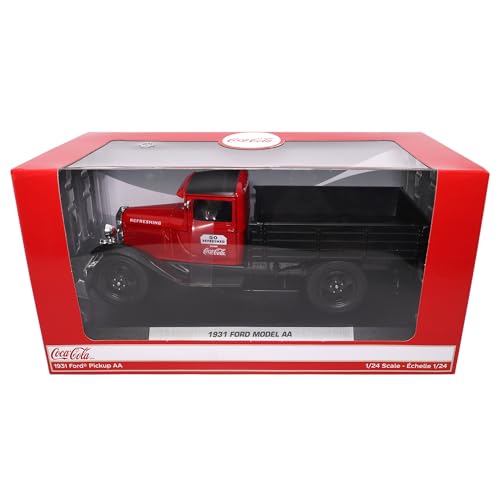 Modelo en escala 1:24 Ford AA Pickup 1931 Coca-Cola miniatura 4