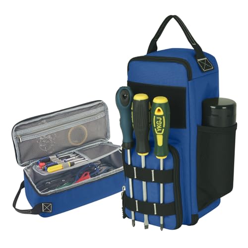 Bolsa de herramientas táctica, pequeña bolsa de herramientas, juego de organizador, bolsa de herramientas EDC, almacenamiento de herramientas para artesanos, electricistas, mecánicos y trabajos de