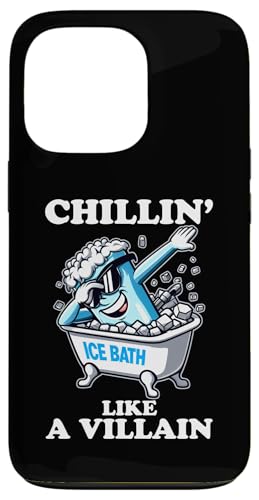 Ice Bath Chillin' Like A Villain Cold Plunge Cold Exposure �X�}�z�P�[�X iPhone 13 Pro �p